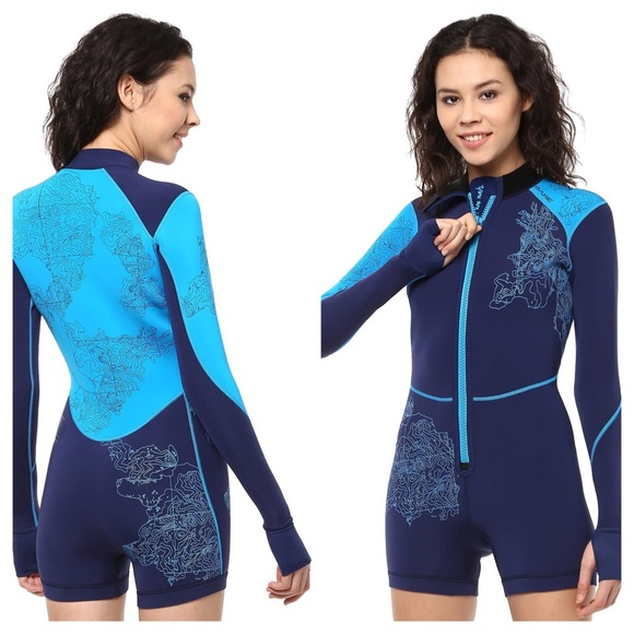 Bare Limited Edition Shorty Wetsuit Size 4 💙💙 - Picture 1 of 2